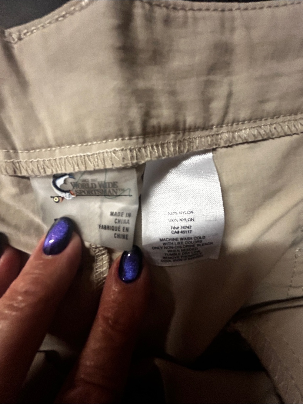 Men's Beige Cargo Shorts - Relaxed Fit size 50 - Picture 3 of 7